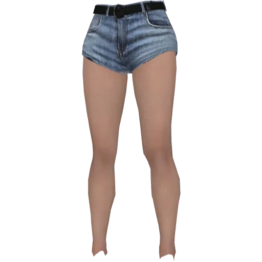 Синие короткие джинсовые шорты Collection