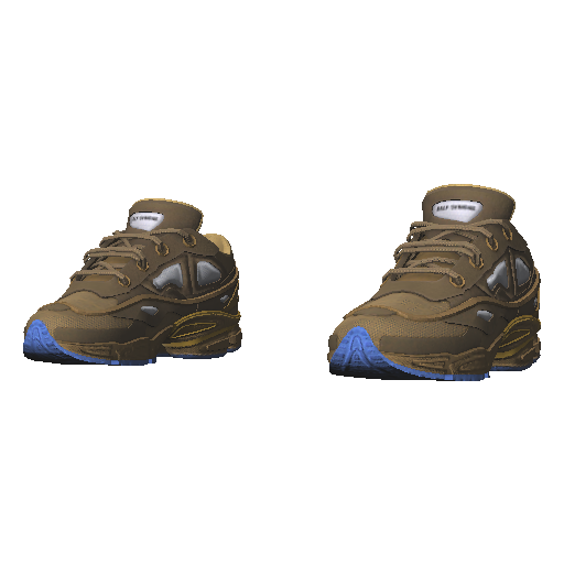 Коричневые кроссовки Adibas Raf Simons