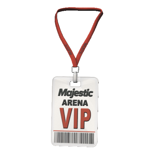 Бейдж Majestic Arena VIP