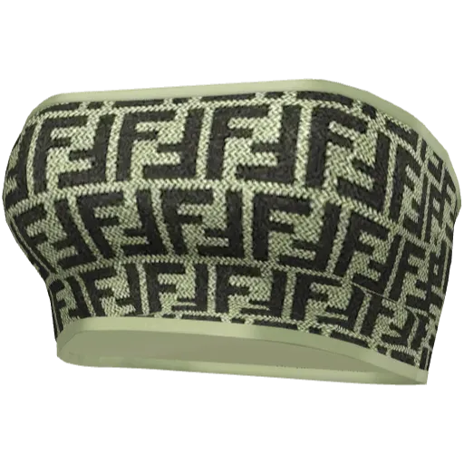 Топик Fendi зеленый