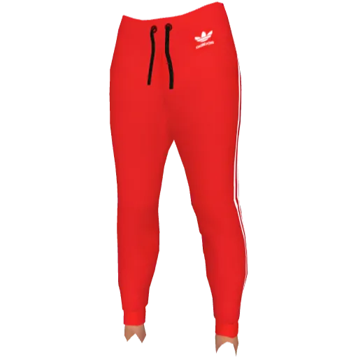 Красные джоггеры Adibas