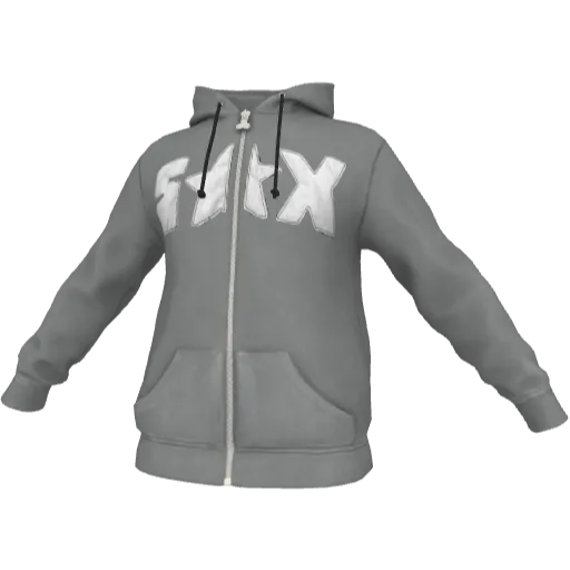 Серая худи SX