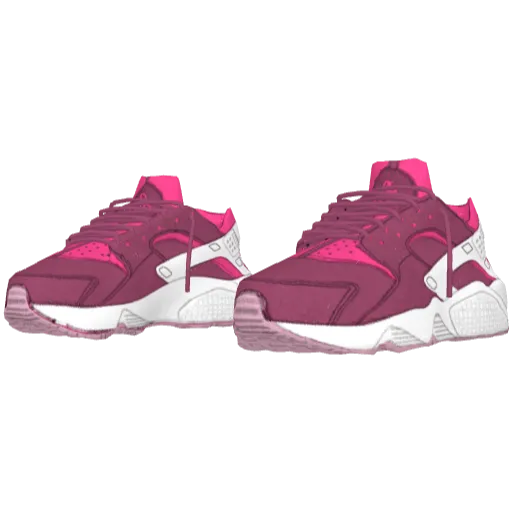 Розовые кроссовки Nice Flow Huarache Run
