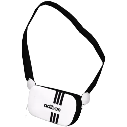 Белая поясная сумка Adibas