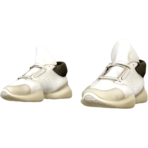 Бежевые кроссовки Adibas x Rick