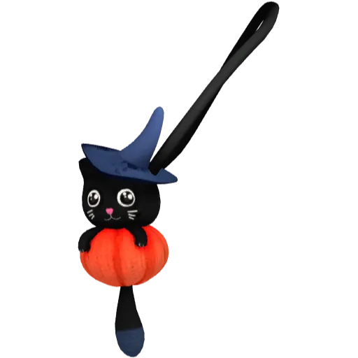 Рюкзак тыквенный кот синий (Luminoforo)