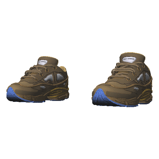 Коричневые кроссовки Adibas Raf Simons