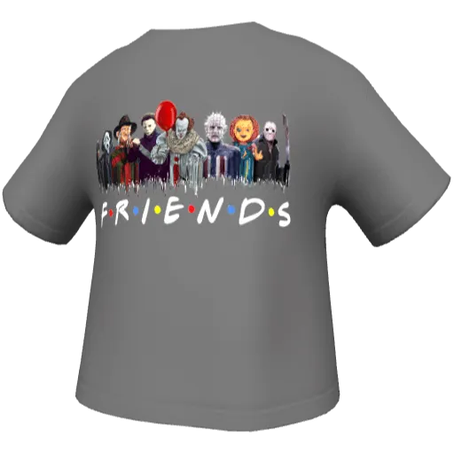 Серая футболка FRIENDS