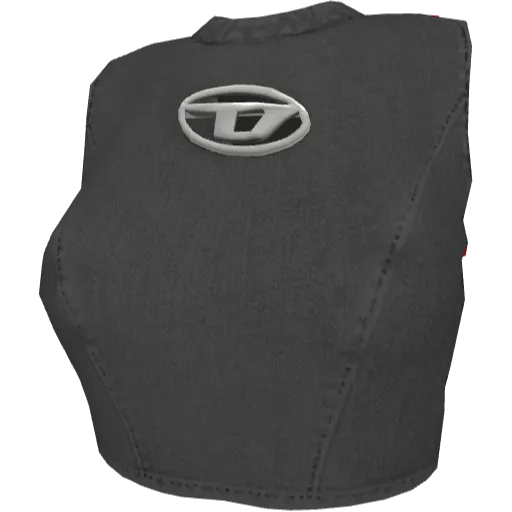 Cерый джинсовый топик Disel
