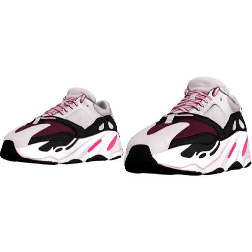 Белые кроссовки Adibas Ez Boost 700
