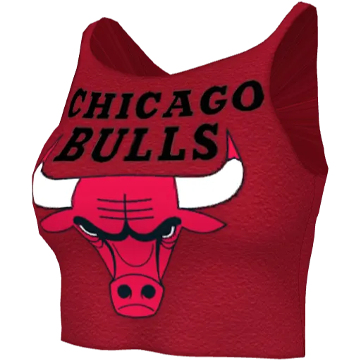Красный топ Chicago bulls