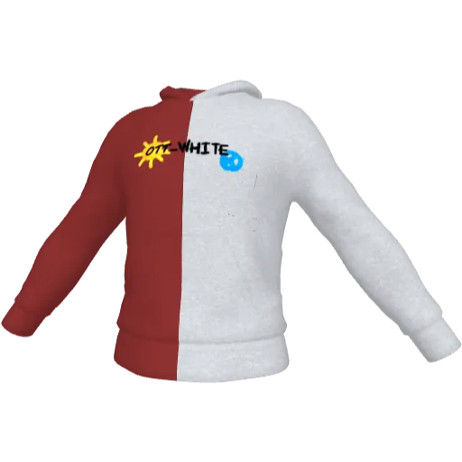 Красная худи Ott-White