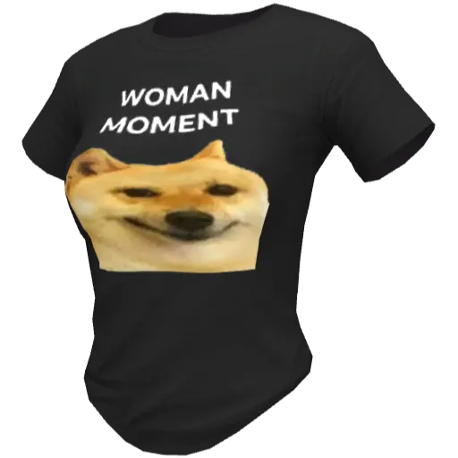 Черная футболка "Woman Moment"