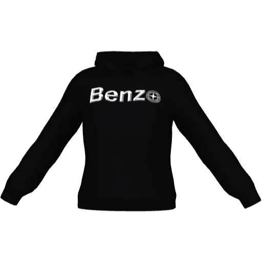 Черное худи Benzo