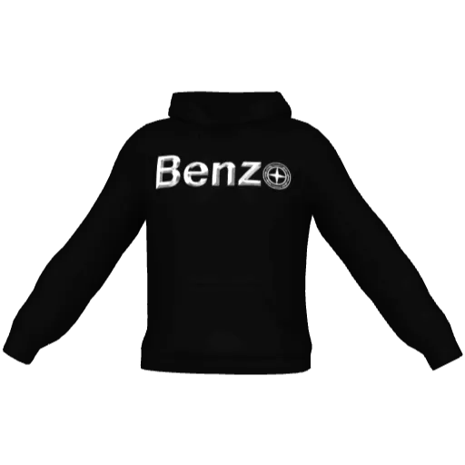 Черное худи Benzo