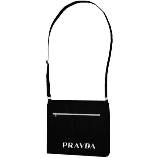 Черная сумка Pravda
