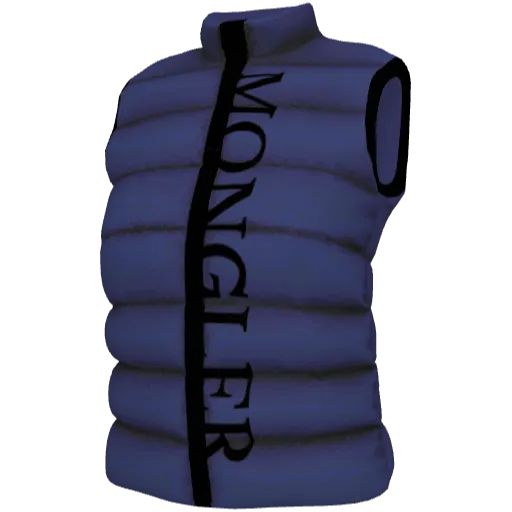 Синяя жилетка Mongler