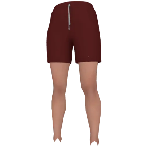 Красные спортивные шорты