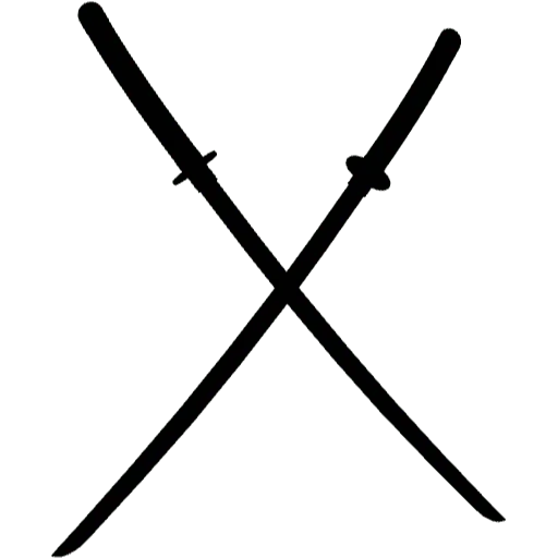Катаны черные