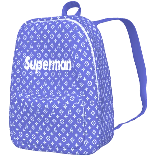 Синий рюкзак Superman