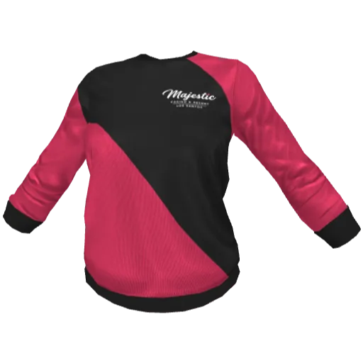 Розовый свитшот Majestic