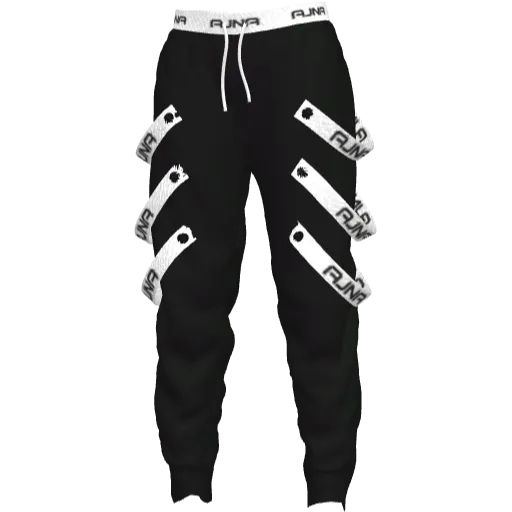 Черные джоггеры Ajna Streetwear Collection