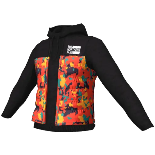 Цветная куртка TNF